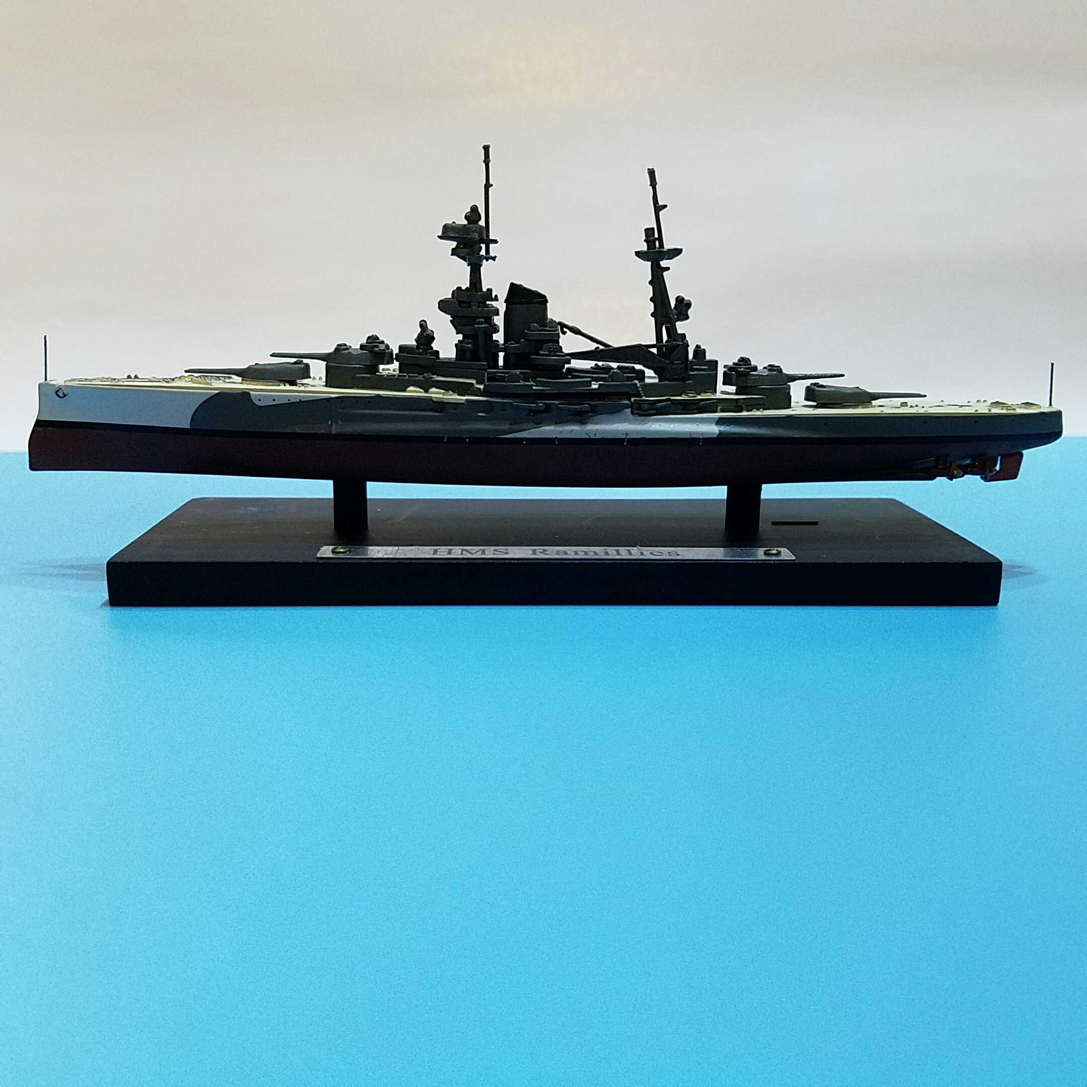 atlasedition1/1250二战英国复仇级拉米利斯号战列舰合金成品模型