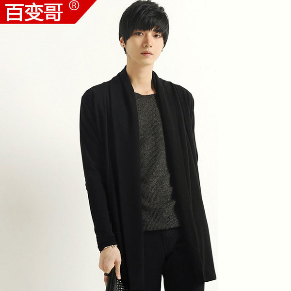正品男毛衣 春装 <em>针织</em>衫 男<em>无扣开衫</em> 毛衣潮男韩