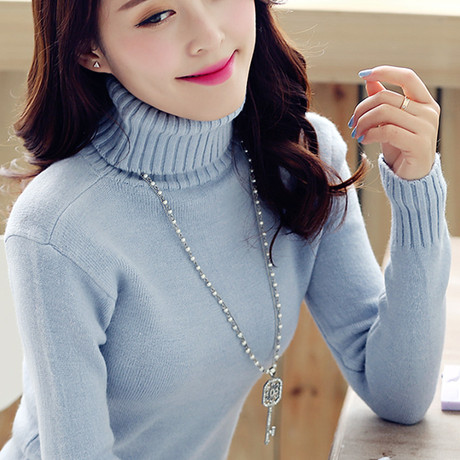 淘宝网-2014秋冬新款 <em>打底高领毛衣</em>女套头<em>加厚</em>