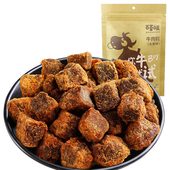 特产牛肉干 零食小吃 天猫超市 五香牛肉粒100g 百草味食品