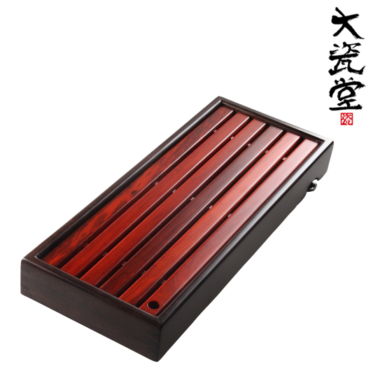 小茶盘 鸡翅木红木茶盘实木茶海 茶具茶盘特价