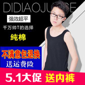 无绷带加强 挂钩 束胸 包邮 tt束胸帅t 外穿纯棉 长款 les束胸衣