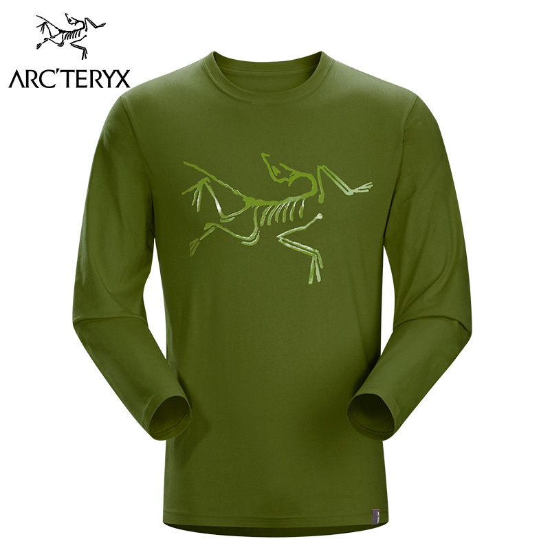 【16秋冬新品】arcteryx 始祖鸟男款长袖棉t恤 archaeopteryx ls