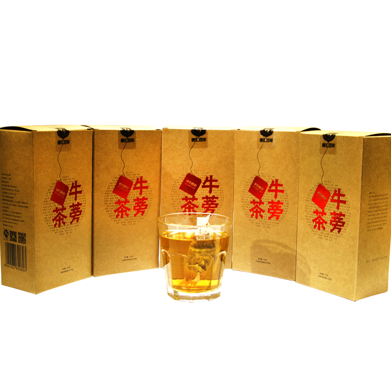 康汇百年牛蒡茶525g黄金牛旁茶新鲜牛膀花茶【5盒装】徐州特产