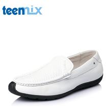 Teenmix/天美意男鞋夏季新款牛皮单鞋休闲皮鞋F1191BM6图片