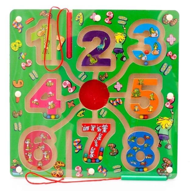 查看淘宝木制儿童益智玩具3岁以上磁性运笔迷宫亲子游戏宝宝智力提升