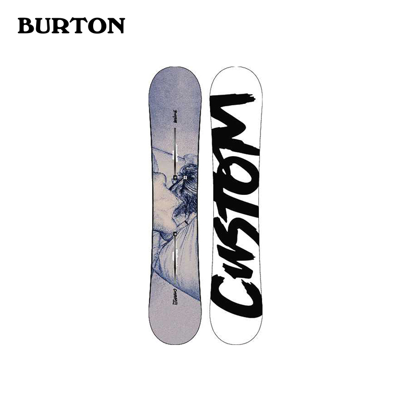 burton/伯顿 单板装备 滑雪板 男子custom twin 132231