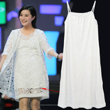 莫代尔长款吊带背心裙打底衫 女中长款修身包臀裙夏黑色内搭衬裙