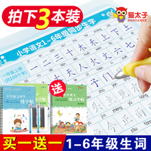 6一年级楷书凹槽初学者学前幼儿园练字本 猫太子儿童字帖小学生1