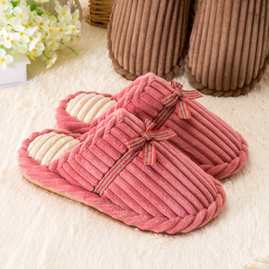 厚底室内静音无声棉拖鞋