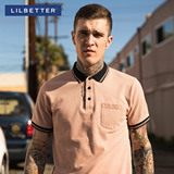 lilbetter男士Polo衫 夏季新款T恤潮牌半袖翻领保罗衫青年短袖男