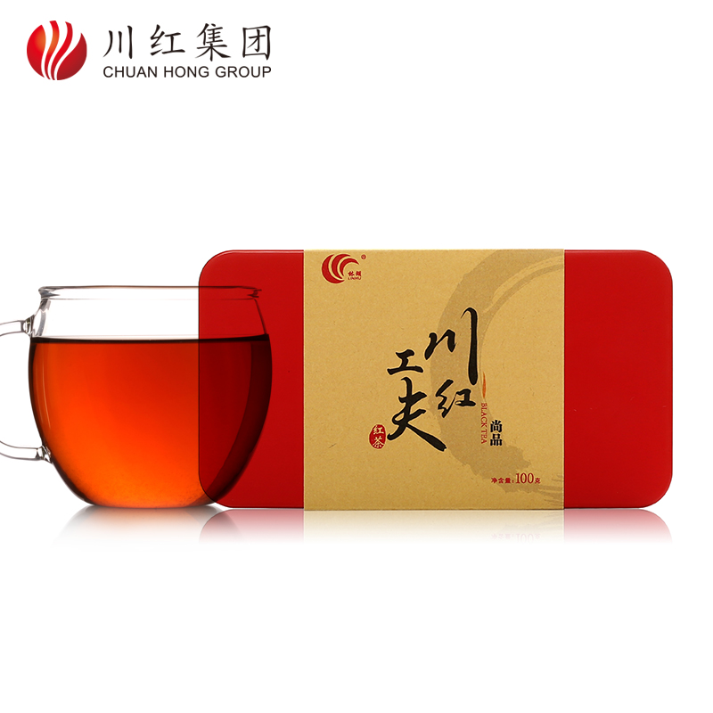 林湖茶叶 工夫红茶 川红工夫尚品红茶 三大红茶之一 非遗技艺加工