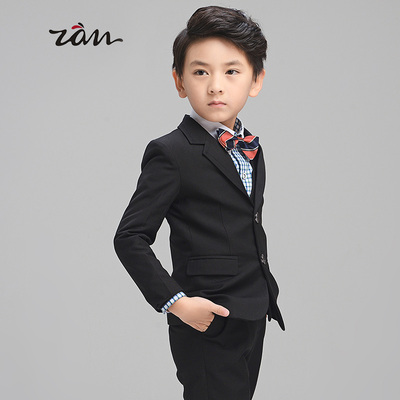 儿童西装宝宝男童西装套装西服礼服外套小西服童装演出服上衣秋冬