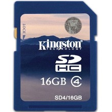 照相机内存SD存储卡大卡车载导航高速卡正品 足量 全新SD卡16G数码