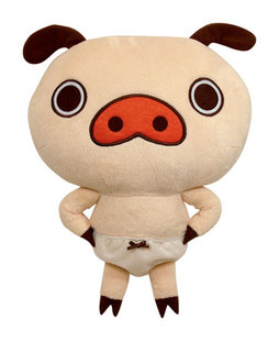 skynet 胖胖裤猪之内裤猎人 胖胖裤猪君 毛绒玩具【日版代购】