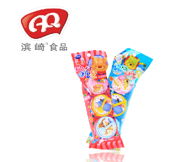 滨崎迪士尼糖果系列碗仔糖果三合一口味混装21g儿童零食礼物