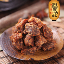 飘零大叔沙嗲牛肉粒100g 牛肉口感好烤牛肉干筋道年货好吃的零食