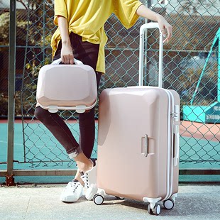 行李箱子母小清新旅行拉杆箱万向轮20寸韩版女26学生24密码皮箱包