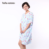 夏季日式金鱼浴衣睡衣家居服睡裙 tutuanna和风甚平
