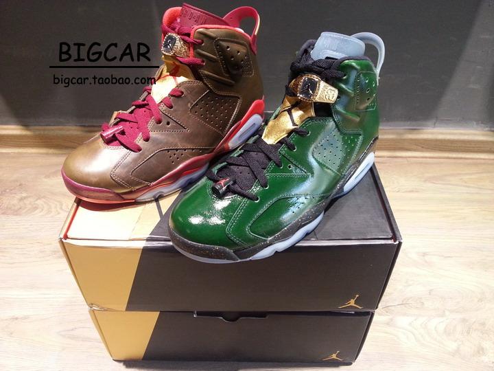 现货air jordan 6 乔6 aj6雪茄香槟 篮球鞋384664-250
