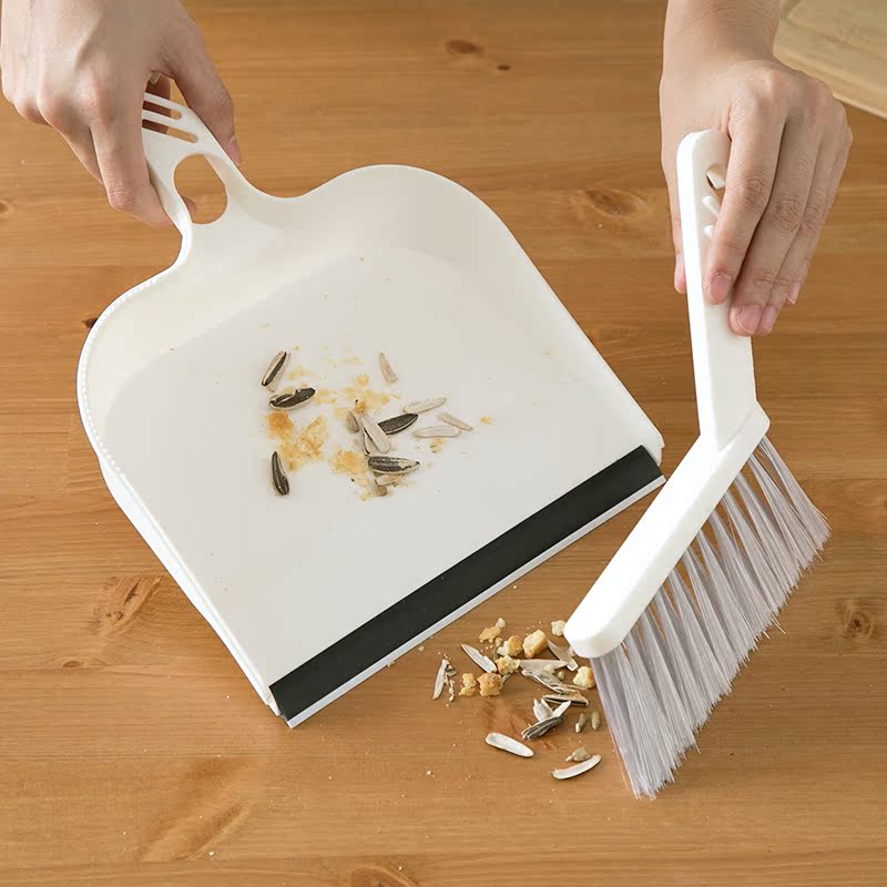 懒角落 迷你小扫把带簸箕沙发缝隙死角清洁刷