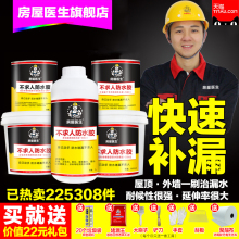 房屋医生屋顶防水补漏材料外墙防水涂料房顶沥青卫生间堵王透明胶