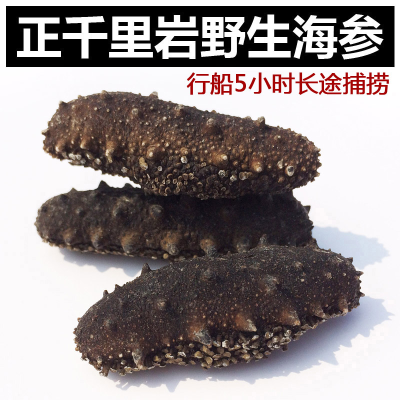 真正野生纯淡干海参灰刺参无糖辽参发16斤良心滋补品推荐50克包邮