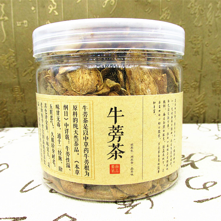 牛蒡茶 徐州正品牛蒡片 牛蒡根片 牛膀茶100克包邮