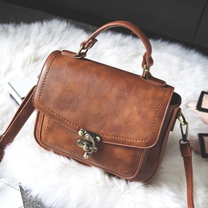 复古森系单肩包