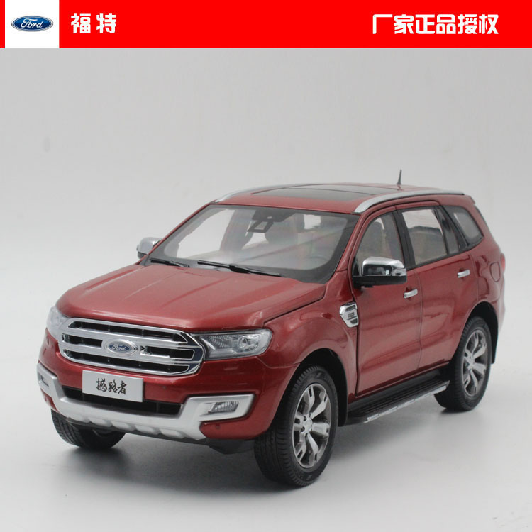 原厂1:18 2015新款 江铃福特-撼路者 越野车suv 合金汽车模型