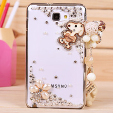 三星i9300超薄透明水钻外壳note2手机套i9220 i9100 N7100保护壳