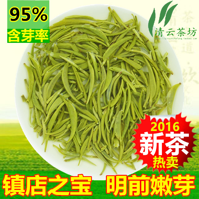 信阳毛尖绿茶2016新茶叶清云茶坊明前特级嫩芽自产自销250g包邮