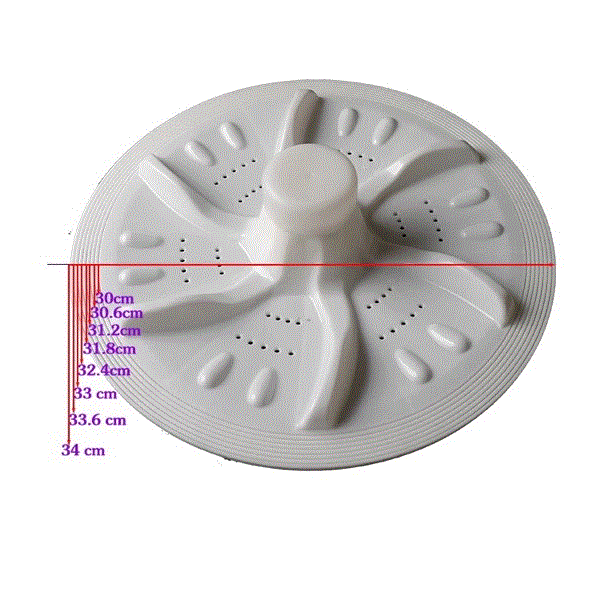 松下洗衣机波轮盘转盘水叶32 32.5 34.2 35 37.5 39.5 cm11齿配件