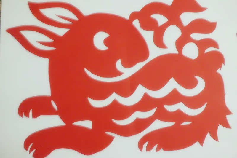 新年特惠手工十二生肖剪纸窗花剪爱奇迹shougongjianzhi 送外友人