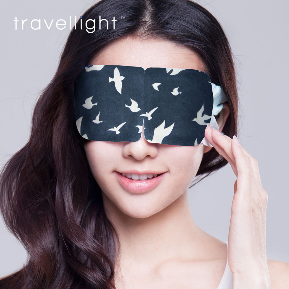 travellight蒸汽眼罩 薰衣草玫瑰热敷加热眼罩 睡眠遮光眼膜