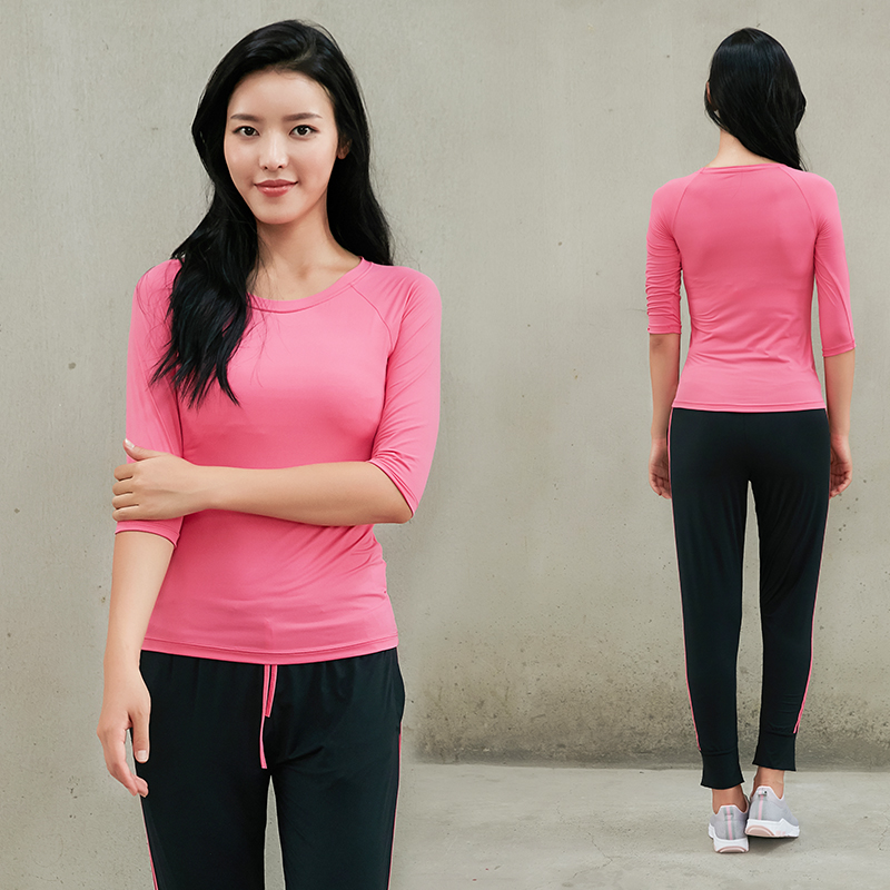 菩媞2017瑜伽服套装秋冬新款女速干健身房运动裤晨跑步显瘦瑜珈衣