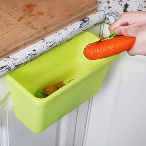 2个装门挂式收纳盒垃圾桶