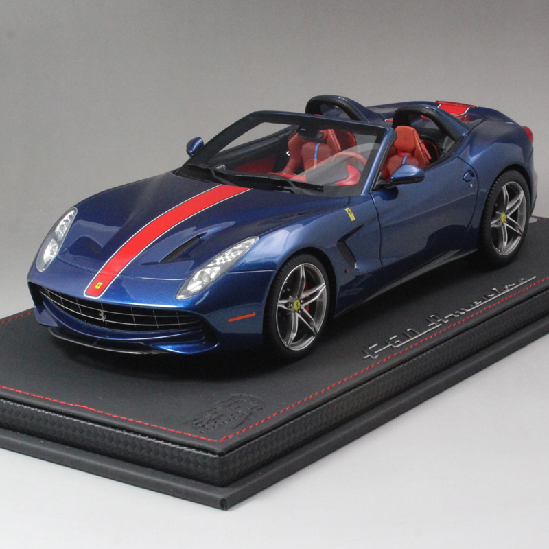 bbr 1:18 法拉利ferrari f60 america 高端树脂仿真汽车模型跑车