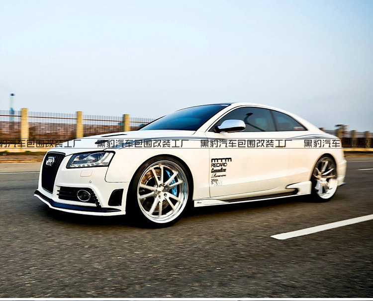 奥迪a5 s5改装包围07-12款audi奥迪a5 s5 改装rowen狼