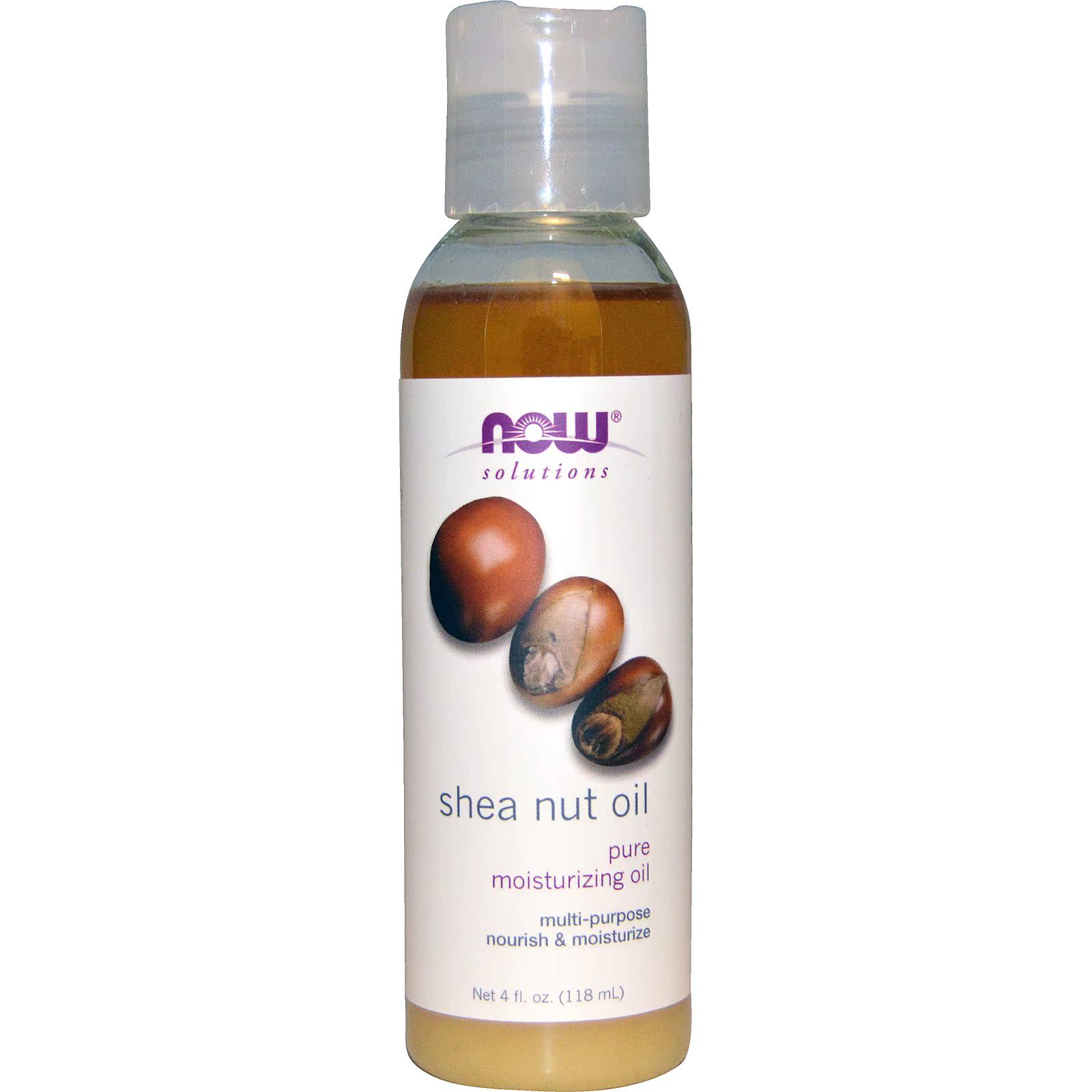 包邮now foods shea nut oil 乳木果油118ml 护肤护发