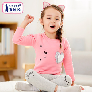 拉拉儿童内衣套装1-10岁