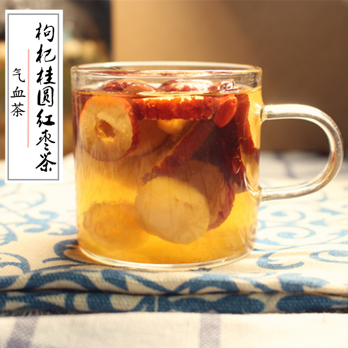 桂圆红枣枸杞茶 红枣茶桂圆干花草茶组合女养生茶气血茶组合花茶
