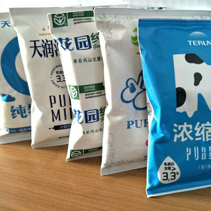 新疆纯牛奶组合 麦趣尔西域春盖瑞花园天润牛奶浓缩新疆牛奶包邮