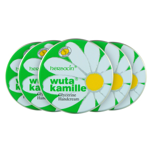 5盒小甘菊经典滋润保湿护手霜20ml