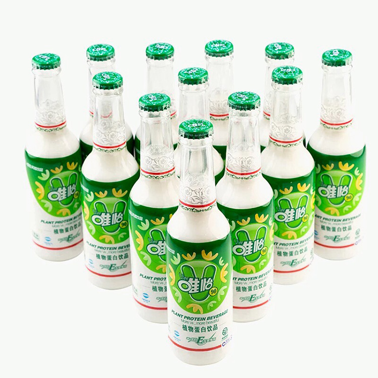 唯怡豆奶玻璃瓶245ml*200瓶 唯怡植物蛋白饮料饮品唯怡绿标90维怡