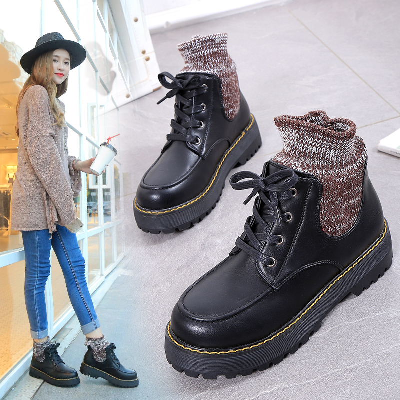 正品[女士雪地靴防水的]女士防水雪地靴新款评