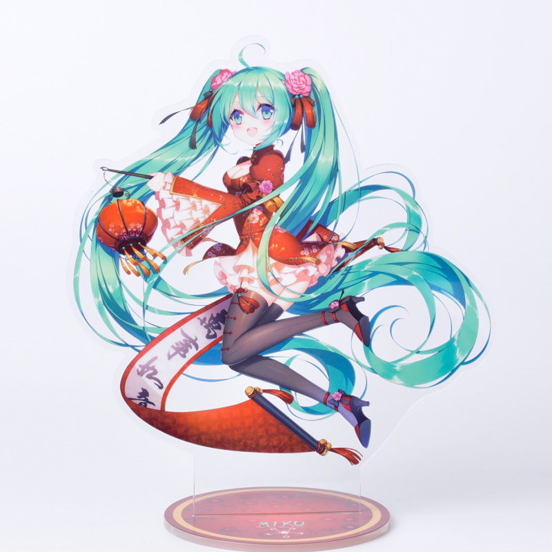 尚萌 初音未来 新年 新春 miku 动漫发光底座亚克力立绘立牌展品