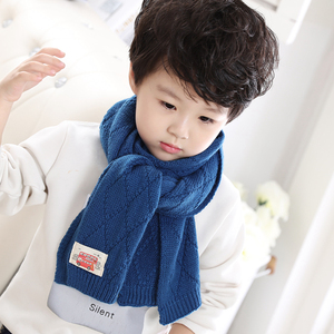 冬季儿童针织保暖围巾