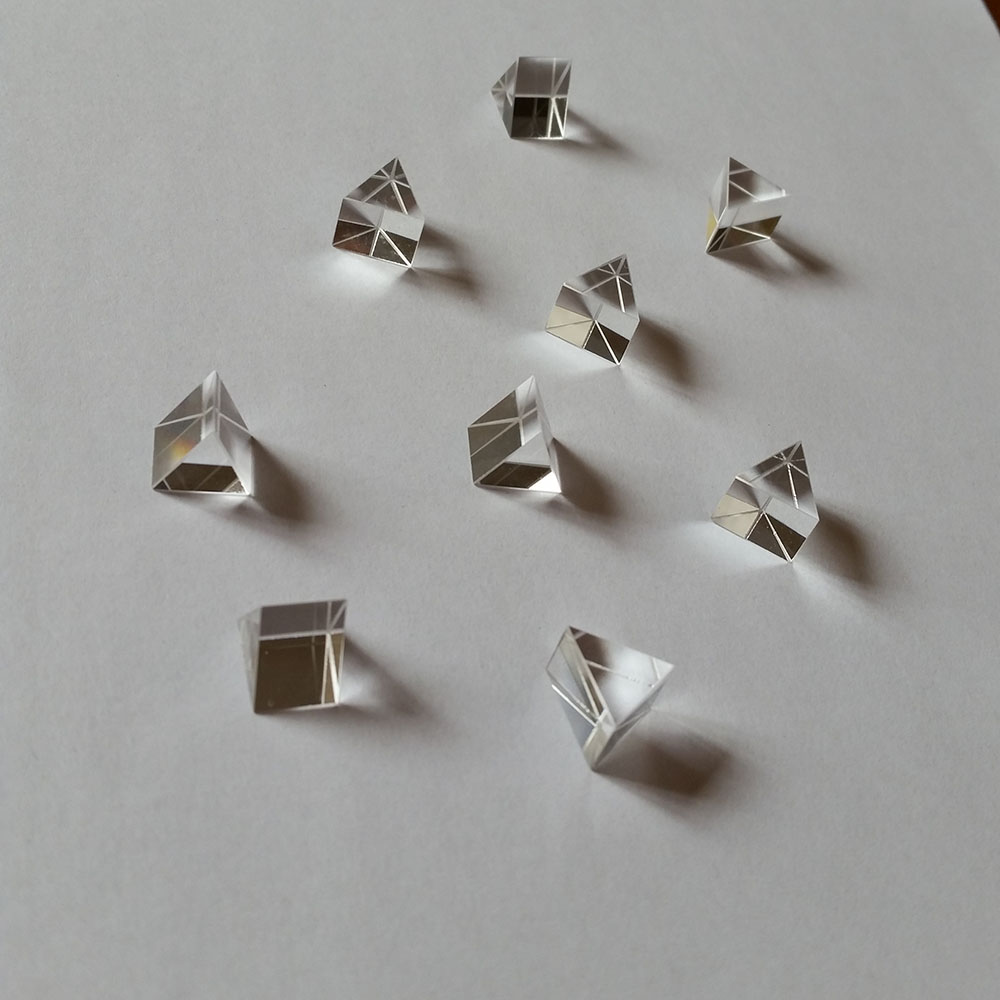 现货 全反射 三棱镜8(20)*10*10mm 光学实验器材 测量