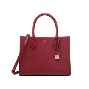 KIZZME头层山羊纹牛皮手提包